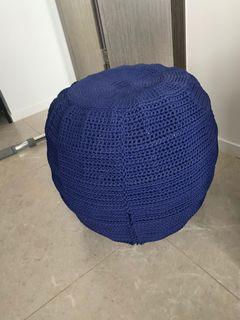 pix Tumelo Knitted Pouffe carousell