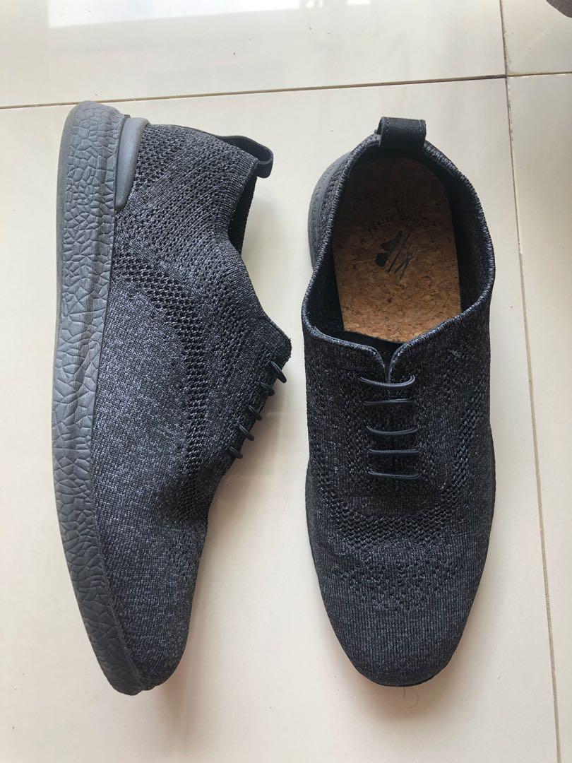 Oxford knit oreo triple black new arrivals