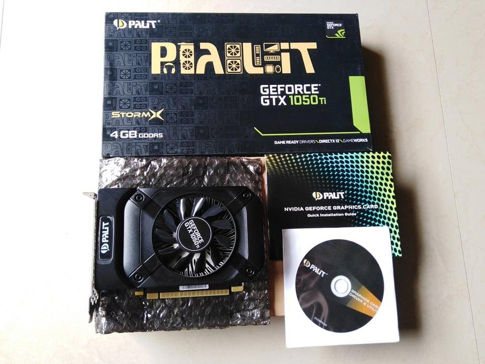 PALIT GEFORCE GTX 1050Ti 4GB / GPU, Computers & Tech, Parts ...