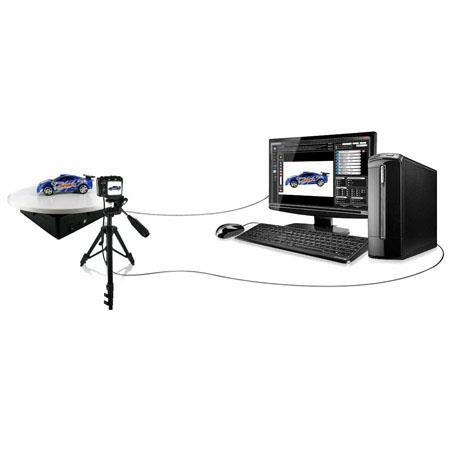 PC-Controlled Photography Turntable (Category: Lighting & Studio Equipment) located in Tagaytay City. Submitted by gabriel6 (Listing ID 1063878575, Image 3). Description: Ortery PhotoCapture 360 Features: (*HARDLY USED!) Software Support available online (ortery.com) Create 360 product views for Amazon, eCommerce or other applications. Use the 360 photo software to build workflows that automate turntable movement, image capture, editing and stitc