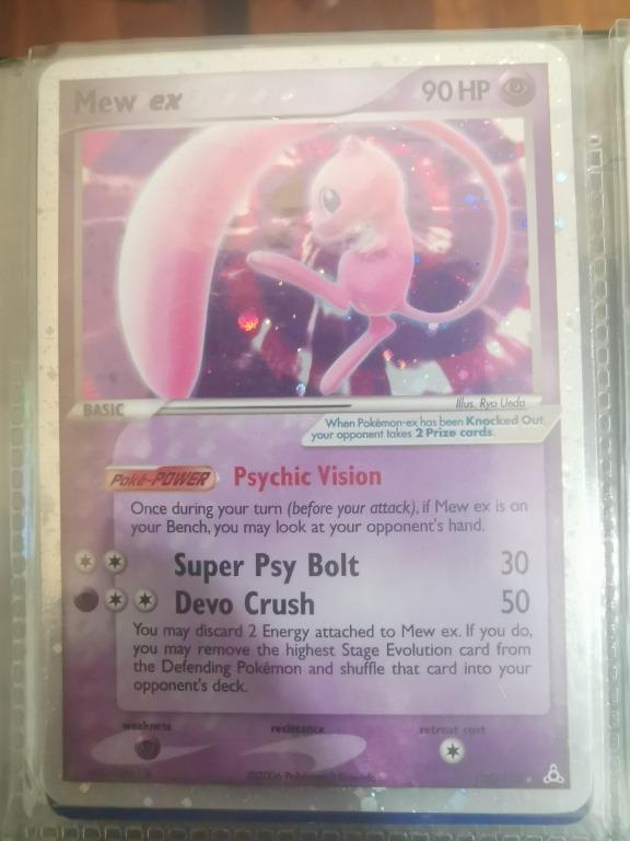 Pokemon Card Mew Ex 100 110 Toys Games Board Games Cards On Carousell