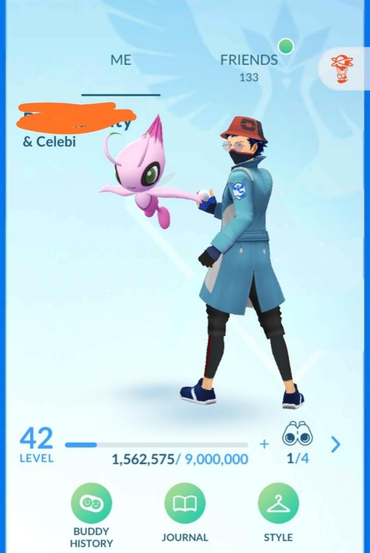Pokemon Go Level 42 Hundo Lucario Shiny Celebi Video Gaming Gaming Accessories Game Gift Cards Accounts On Carousell