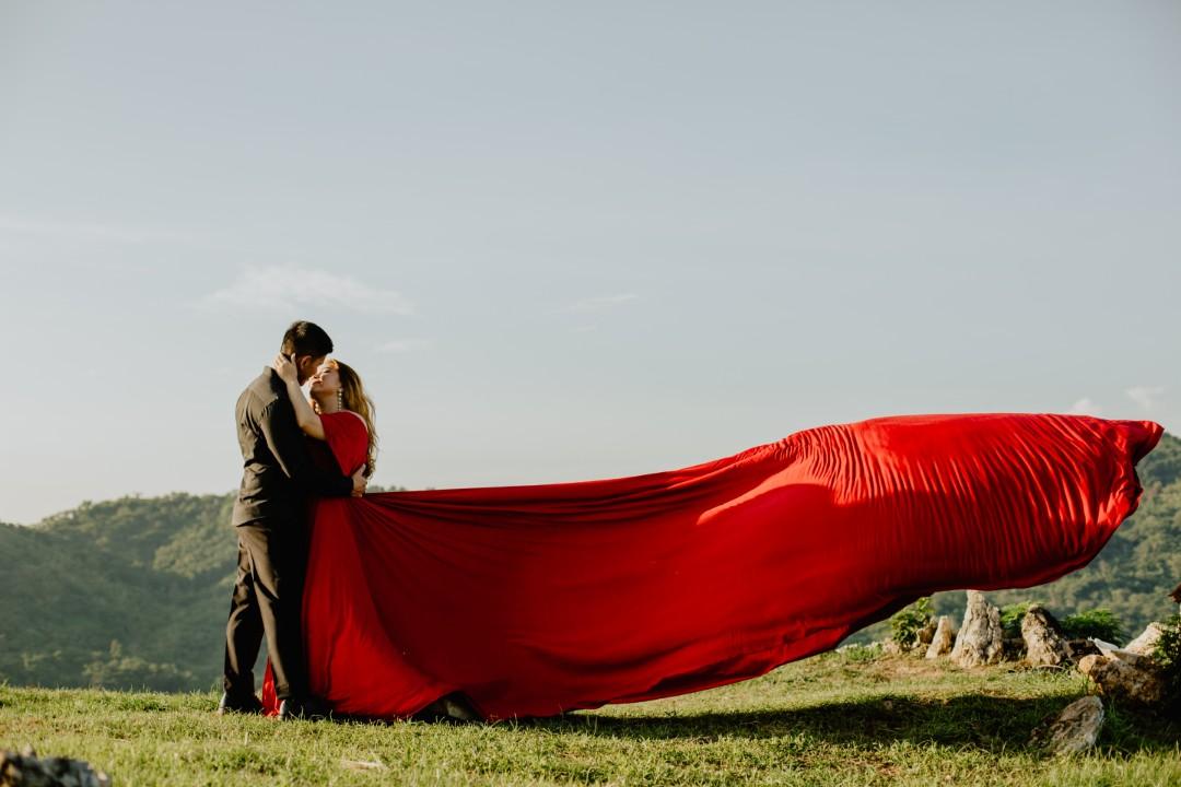 Prenup Dress 10 meters long