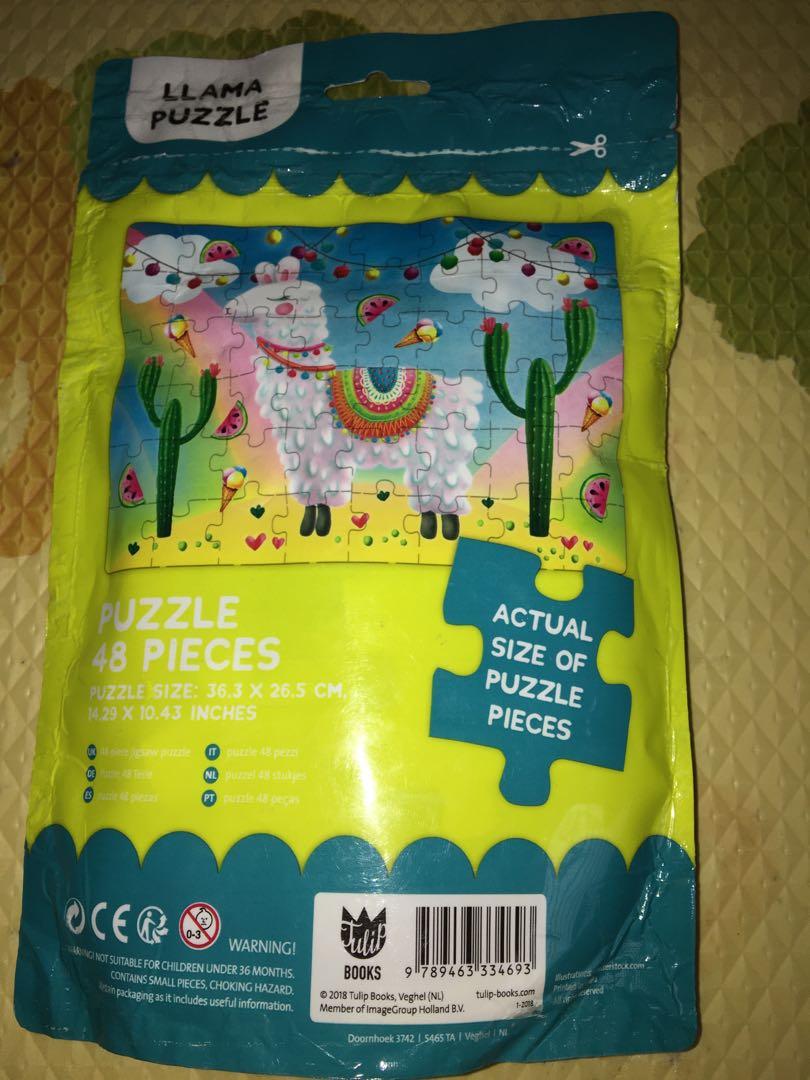 Puzzle Anak isi 48 pcs Kondisi Bagus, Bersih, Apik, Dirawat