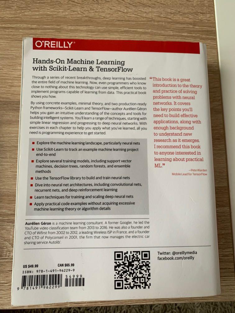 Hands On Machine Learning With Python Book Python hands on machine learning, Computers & Tech, Office & Business ...