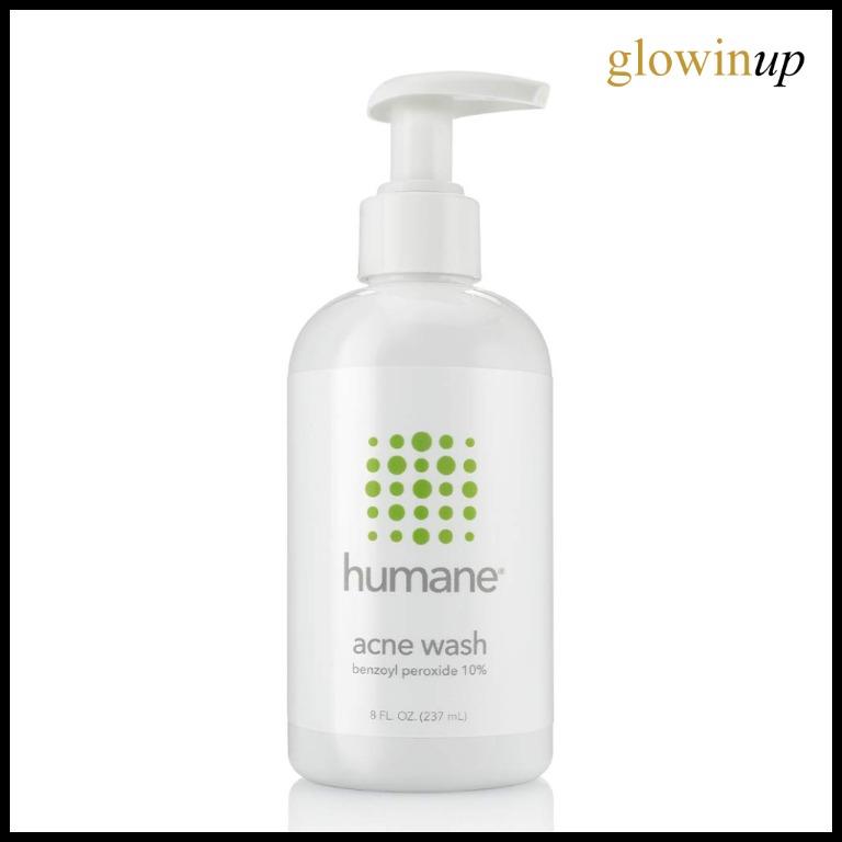 humane face wash