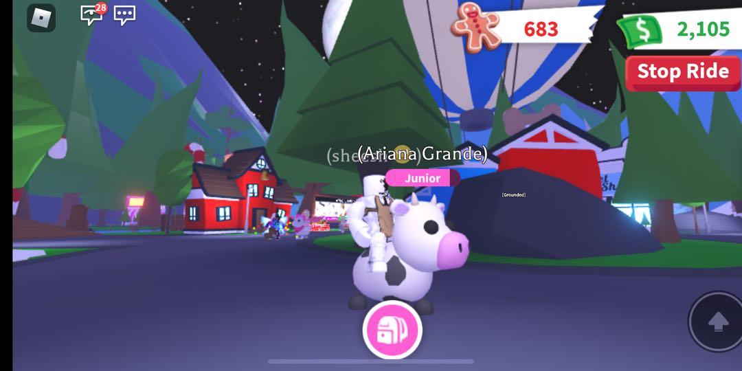Roblox Adopt Me R COW (Rideable only), Everything Else, Others on Carousell