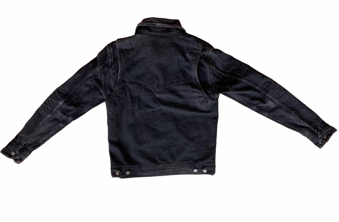 Rude black hotsell denim jacket