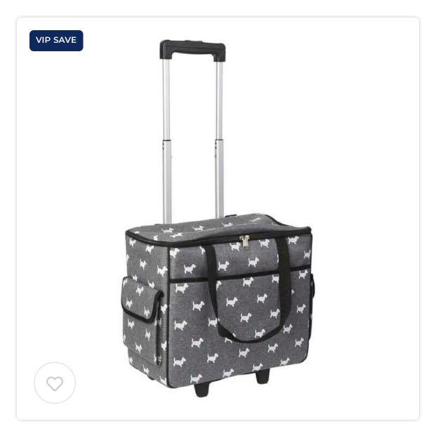 Spotlight sewing hotsell machine trolley bag