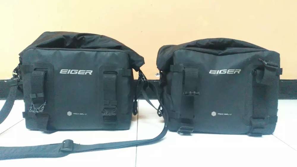 SIDE BAG EIGER TREX 1.1 TAS MOTOR Olah Raga Perlengkapan