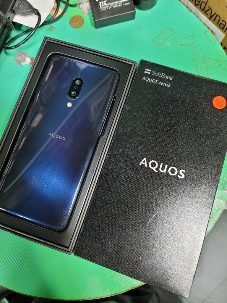 softbank sharp aquos 906sh zero2 2手90%new 黒有box sim free 僅限