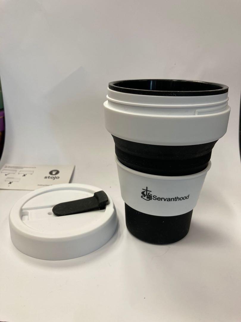 stojo環保高耐熱矽膠摺叠杯 旅行露營輕便杯 外帶環保杯 連杯蓋 pocket cup 傢俬 家居 其他 carousell