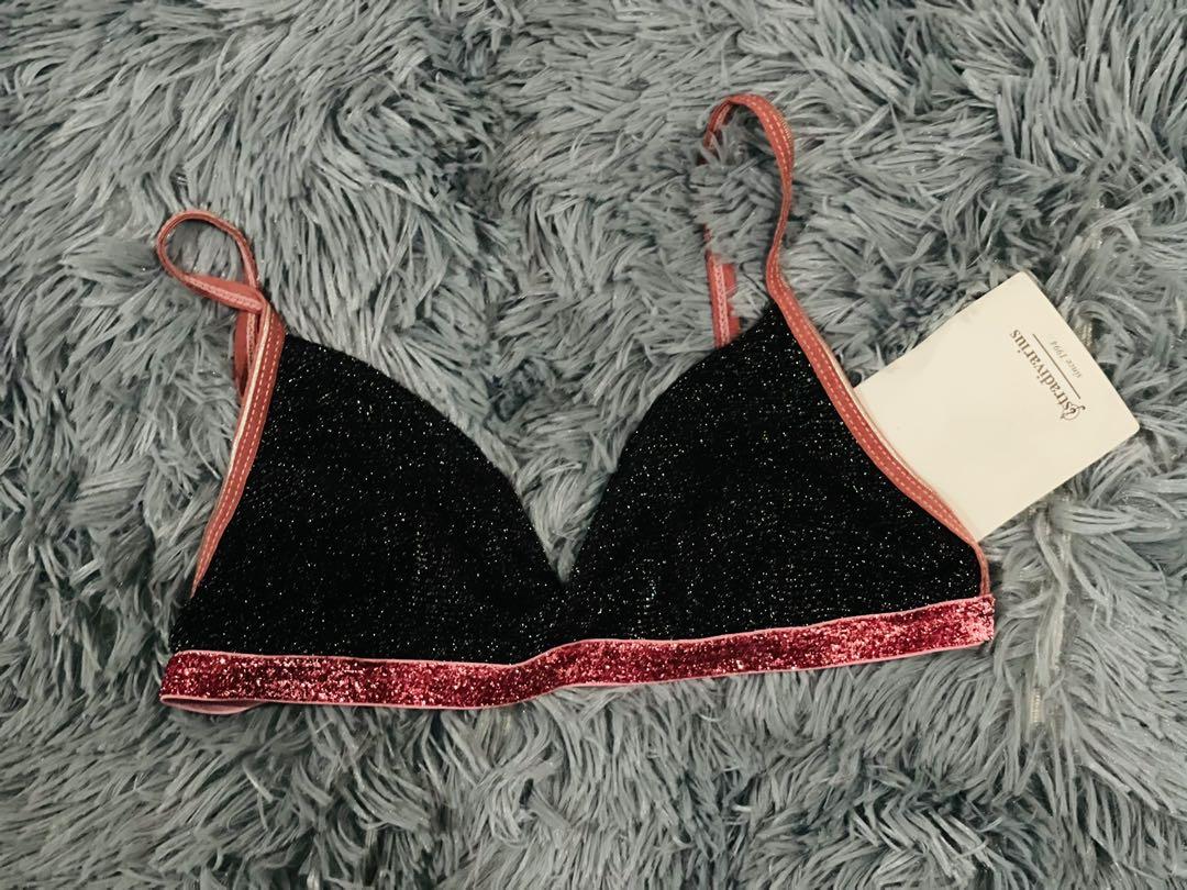 sparkly bralettes