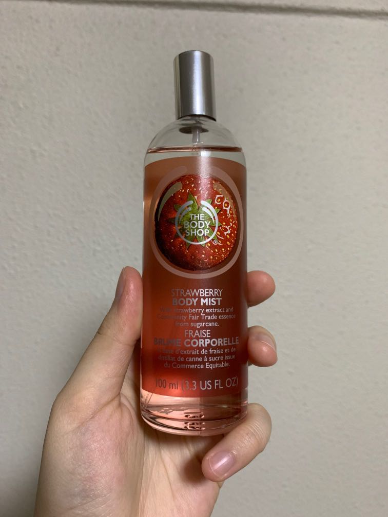 body mist the body shop recommended
