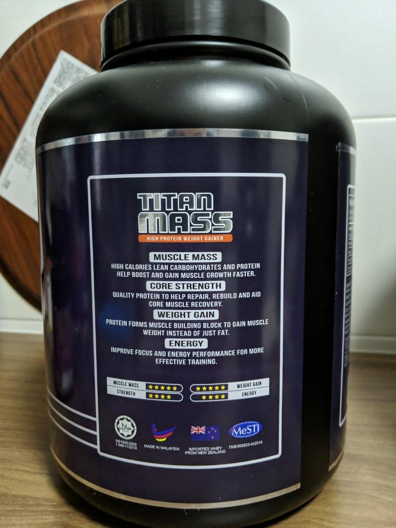 Titan Mass Gainer On Carousell