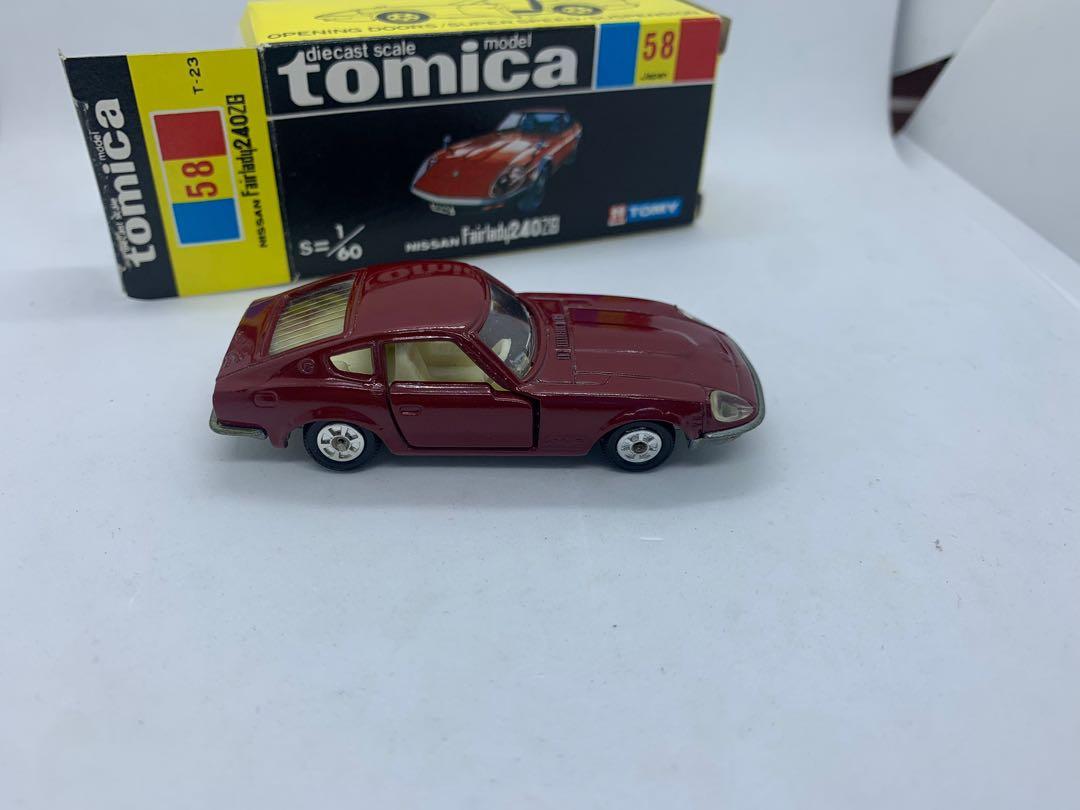 Tomy Tomica 黑盒58 Nissan Fairlady 240zg Japan 日本製1f 玩具 遊戲類 玩具 Carousell