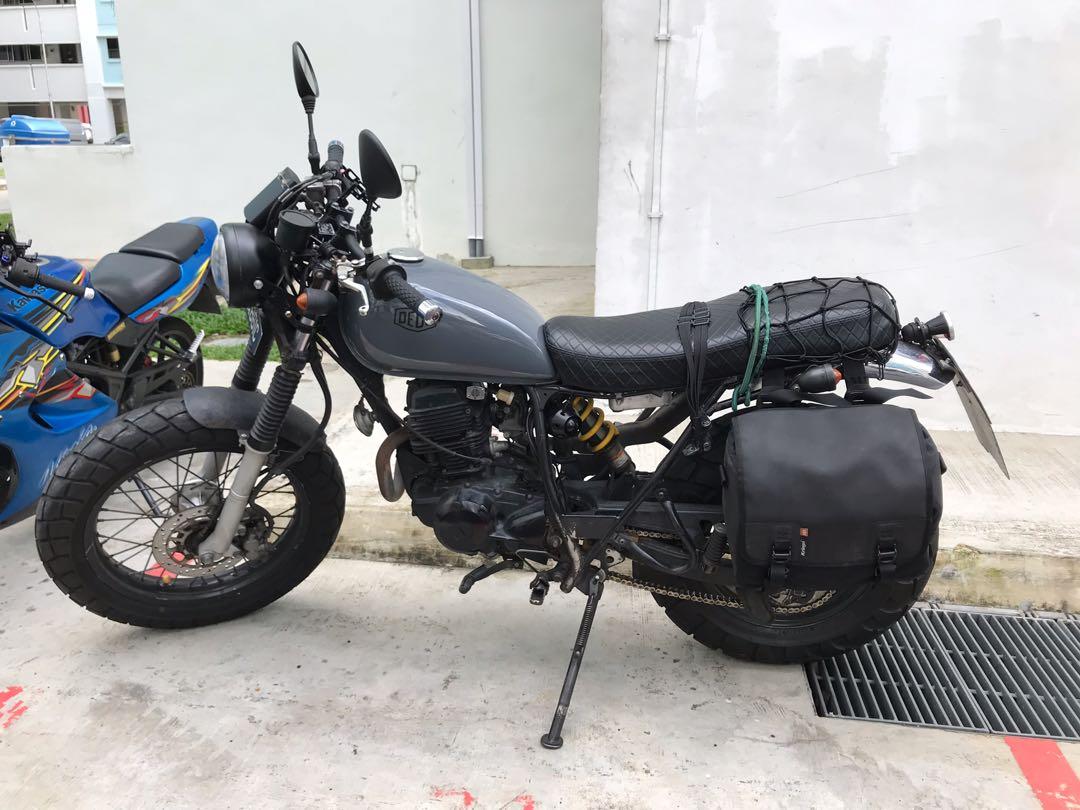 Tw 200 Cafe Racer Scrambler “Smoke”, Motorcycles, Motorcycles for Sale, Class 2B on Carousell Tw 200 Cafe Racer Scrambler “Smoke”, Motorcycles, Motorcycles For Sale, Class 2B On Carousell