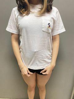 UNIQLO mickey tshirt white
