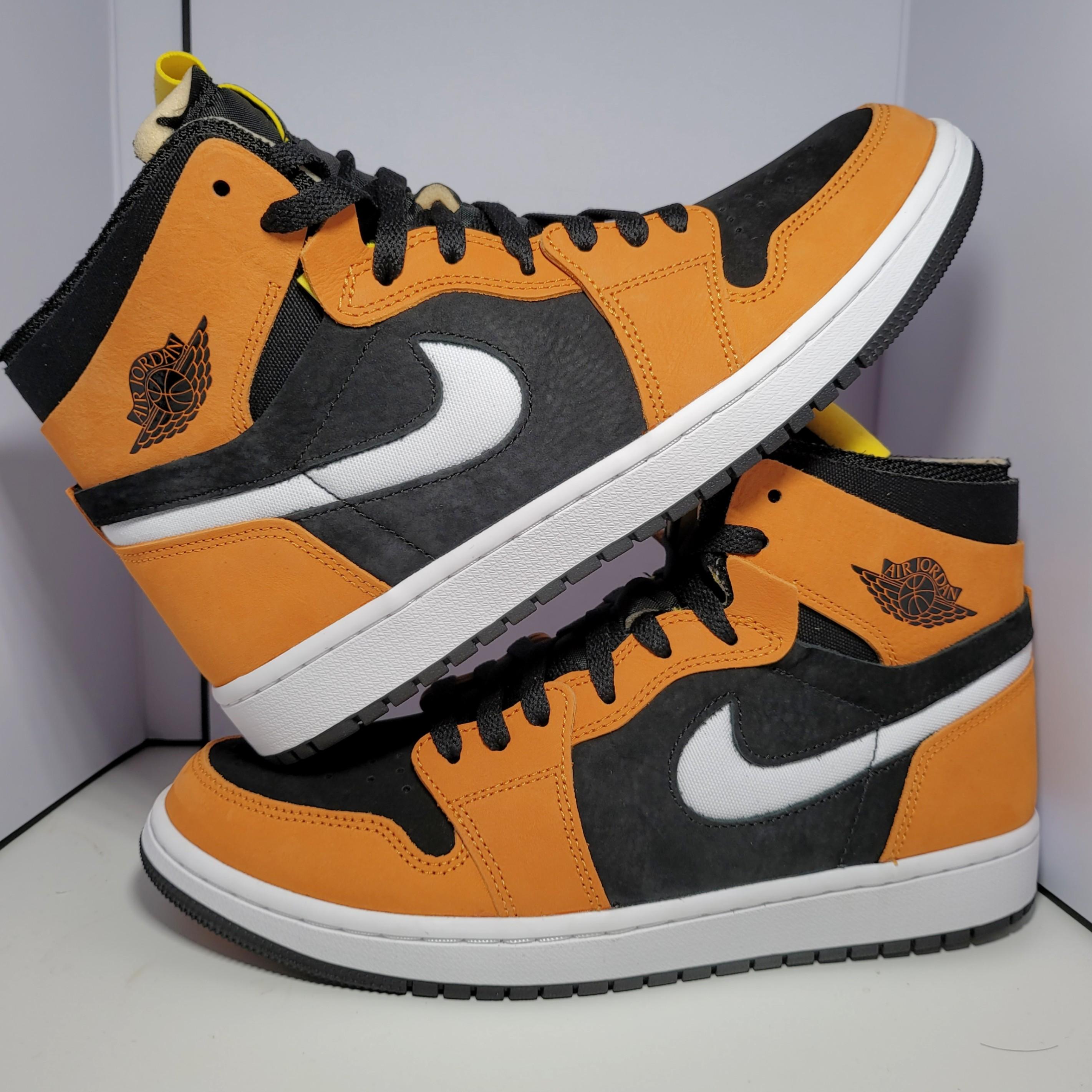 Us 9 Nike Air Jordan 1 High Zoom Cmft Monarch Orange Men S Fashion Footwear Sneakers On Carousell