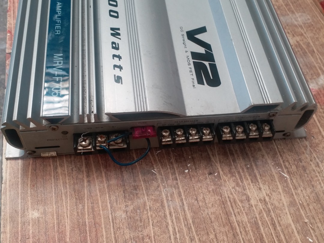 V12 alpine original amplifier, Audio, Soundbars, Speakers & Amplifiers on Carousell