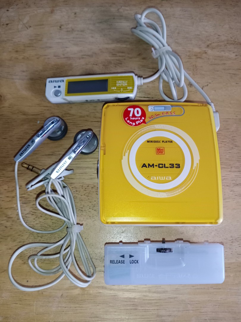 AIWA AM-CL33 MD プレーヤー - ポータブルプレーヤー