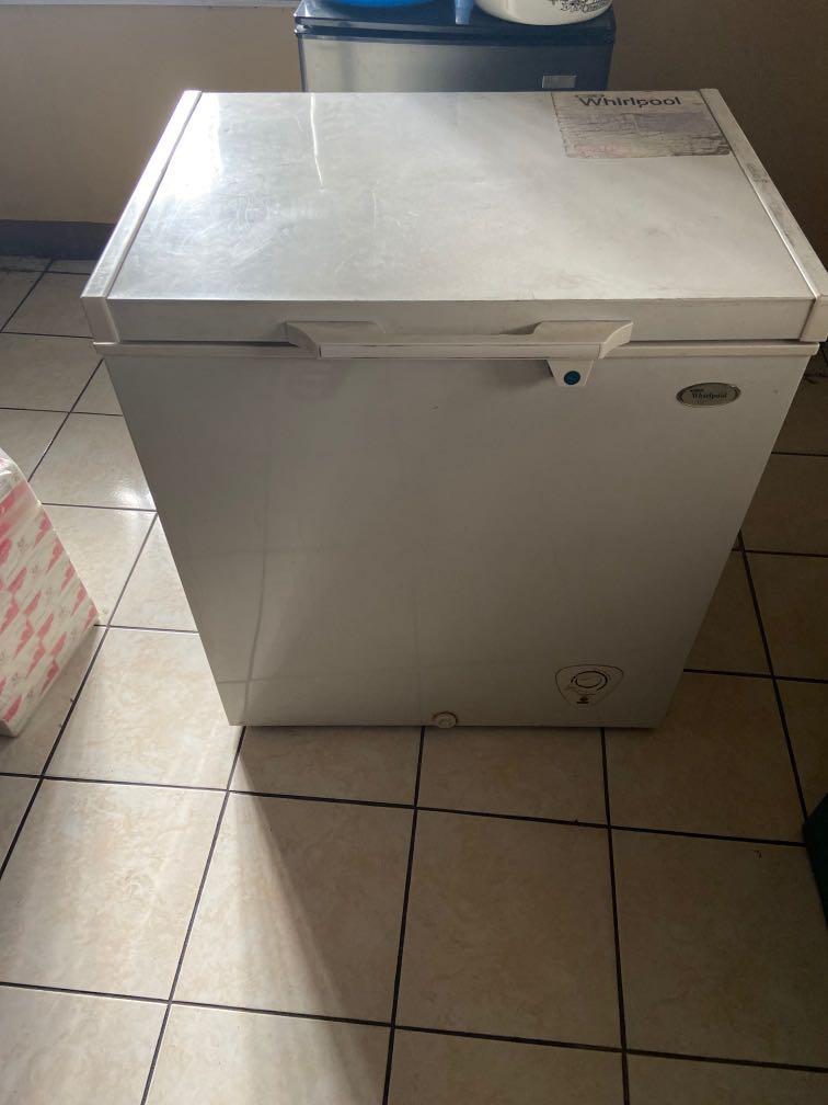 Whirlpool chest type dual freezer/chiller, TV & Home Appliances