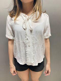 WHITE BLOUSE