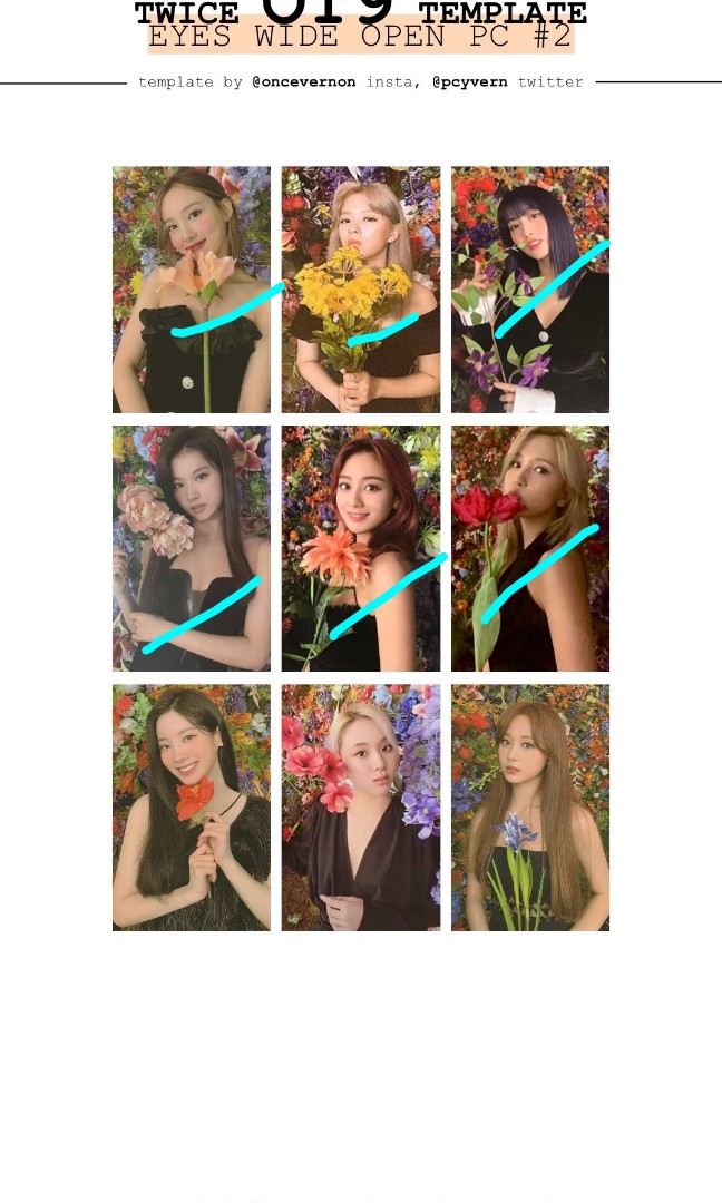 Wtb Twice Eye Wide Open Photocard K Wave On Carousell