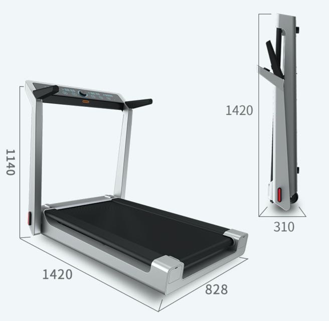 Xiaomi Kingsmith Smart Foldable Treadmill K15 Silver Sports
