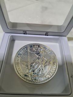 1 Oz Britania 2016 .999 Fine silver coin