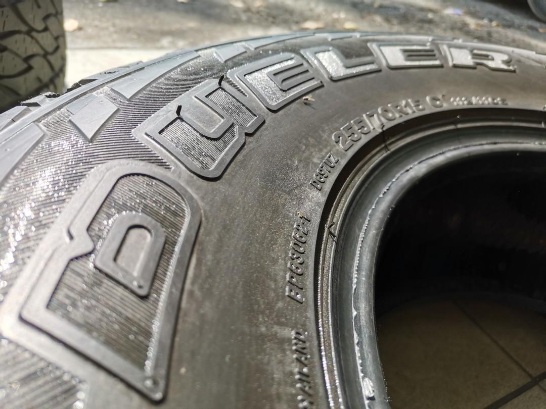 255/70/15 255/70R15 BRIDGESTONE DUELER A/T USED TYRE TAYAR SEKEN, Auto ...