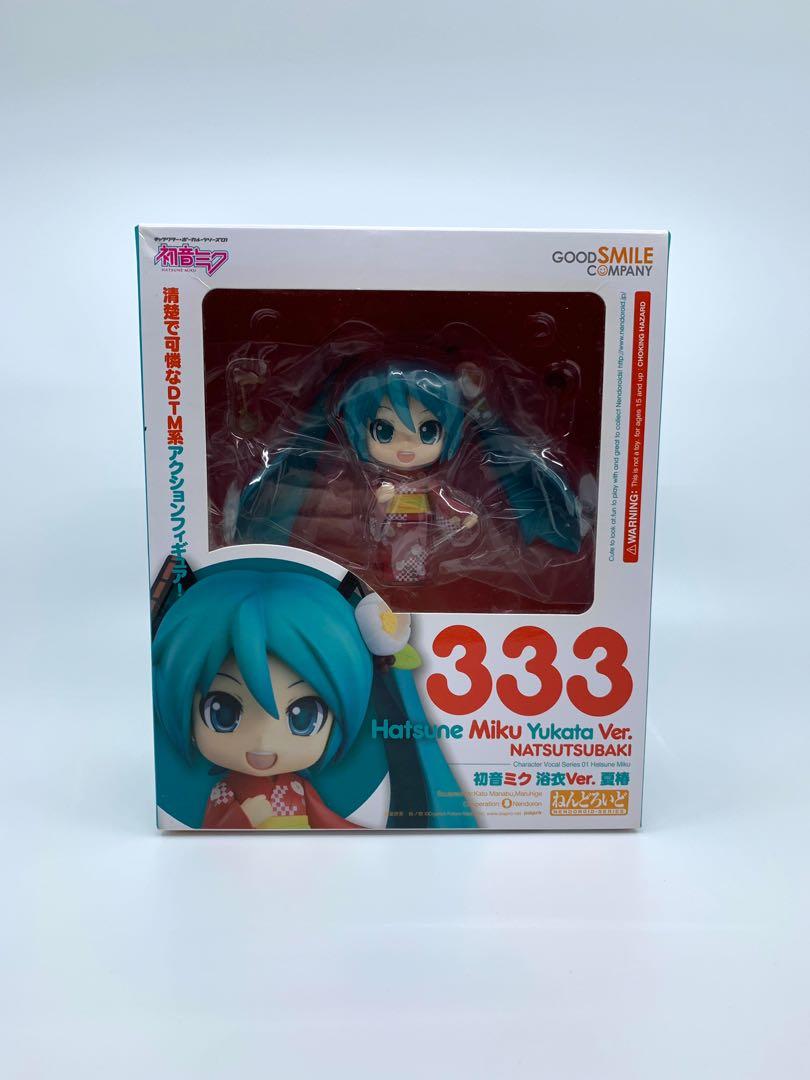 全新日版未開no 333 初音浴衣ver 夏椿初音未來黏土人goodsmile Nendoroid Gsc Hatsune Miku Yukata Ver 玩具 遊戲類 玩具 Carousell