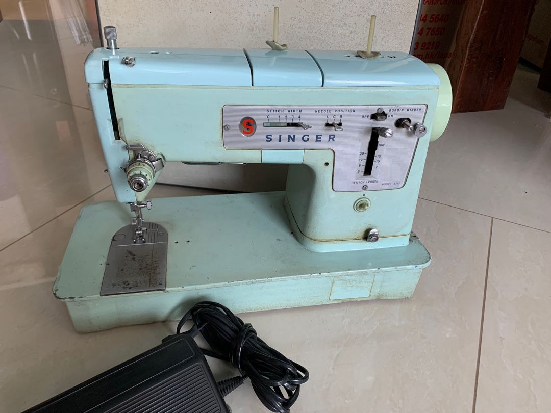 勝家衣車 Singer sewing machine model 348, 興趣及遊戲, 手作＆自家設計, 其他 Carousell