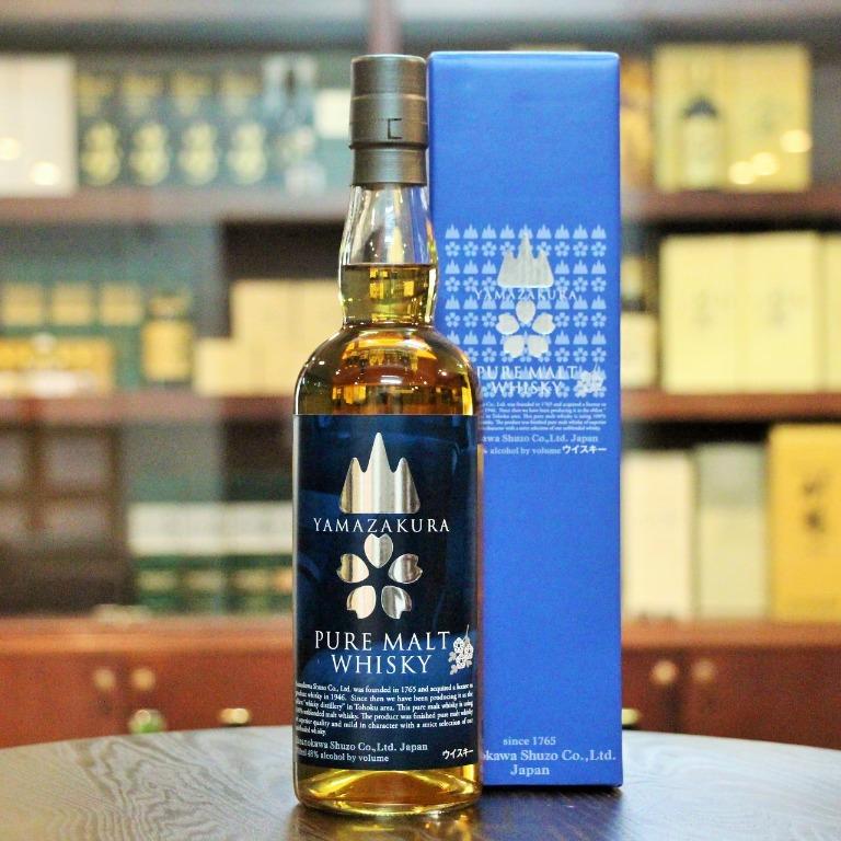 日本山櫻純麥威士忌yamazakura Pure Malt Whisky 嘢食 嘢飲 酒精類飲品 Carousell