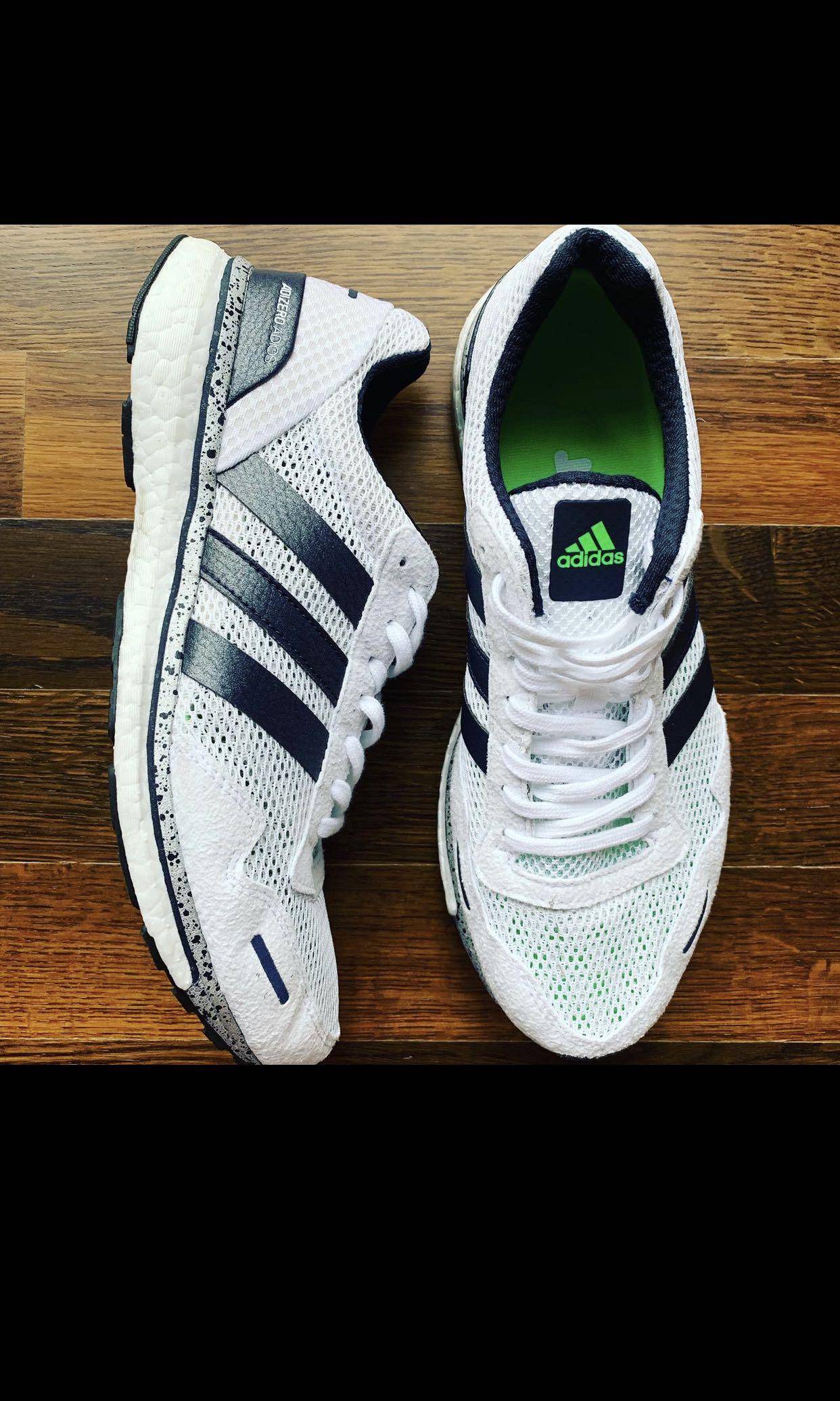 adizero adios 3 white