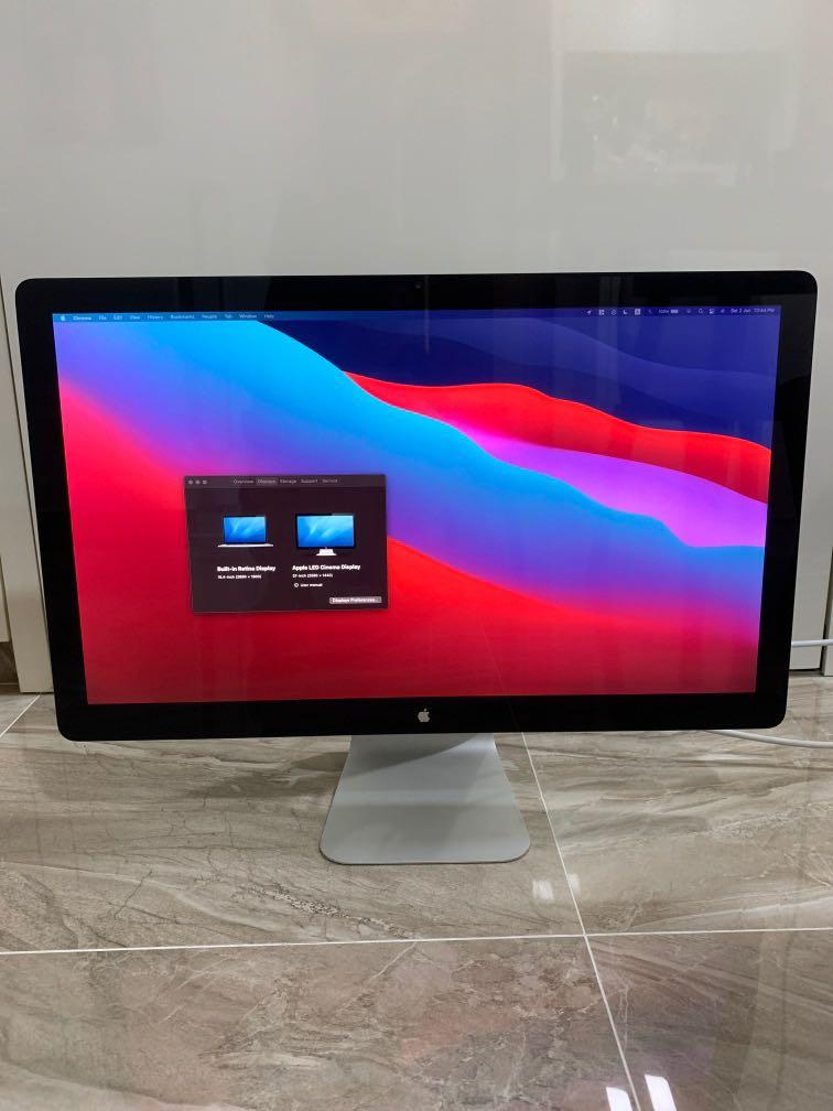 Apple Display アップルディスプレイ27インチ アップル、27型の「LED