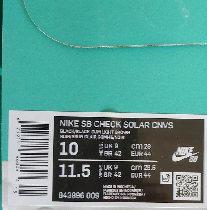 nike authentic check