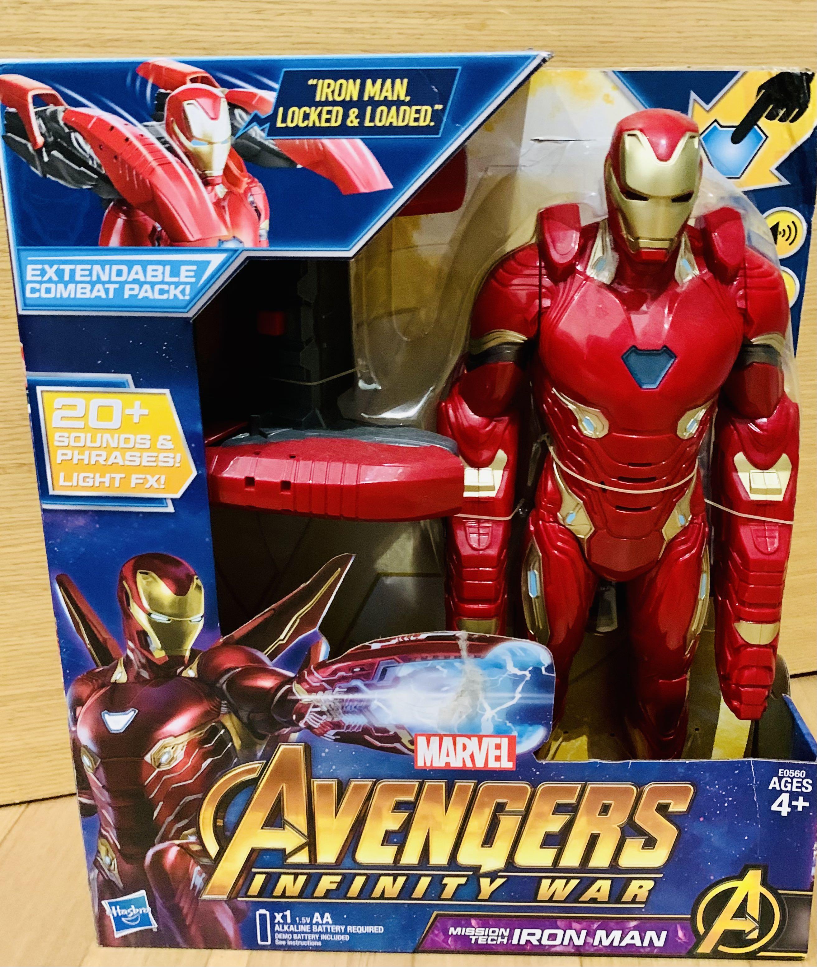 Avengers Iron man mission tech 14 inch figure Hobbies Toys