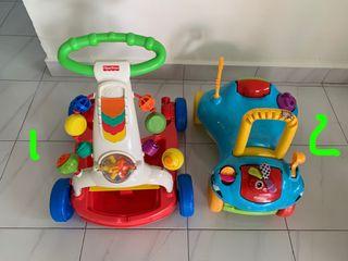 Baby Walker and cars