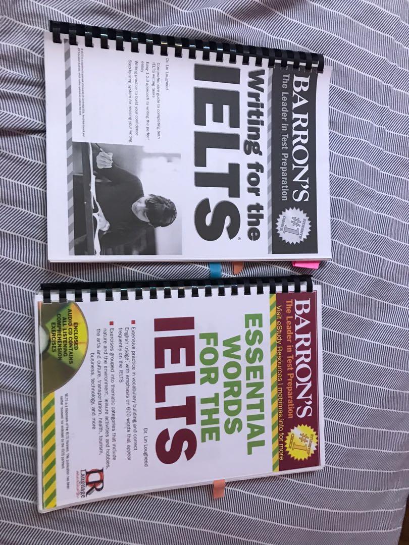 the　Barron's　Hobbies　Assessment　for　essential　Magazines,　writhing　Books　Carousell　words　on　IELTS　the　for　Books　IELTS,　Toys,