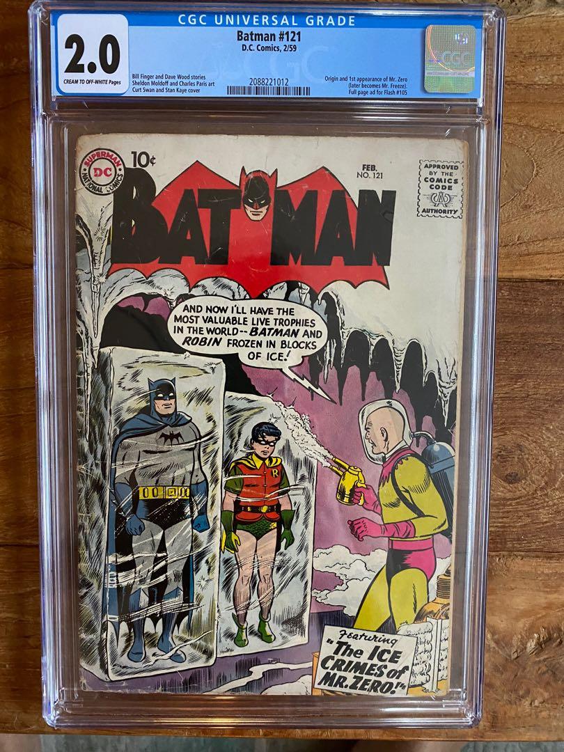 Batman 121 Cgc Dc Comics Not Marvel First Appearance Mr Freeze Hobbies Toys Books Magazines Comics Manga On Carousell Batman 121 Cgc Dc Comics Not Marvel First Appearance Mr Freeze Hobbies Toys Books Magazines Comics Manga On Carousell