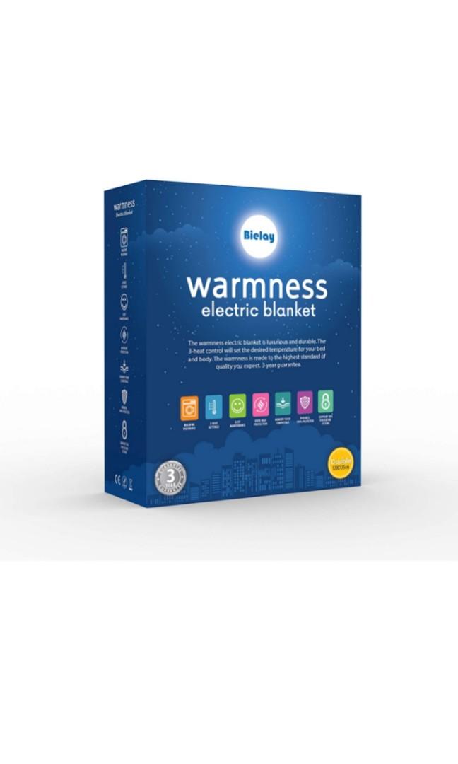 Bielay Warmness Electric Blanket DOUBLE Health Nutrition