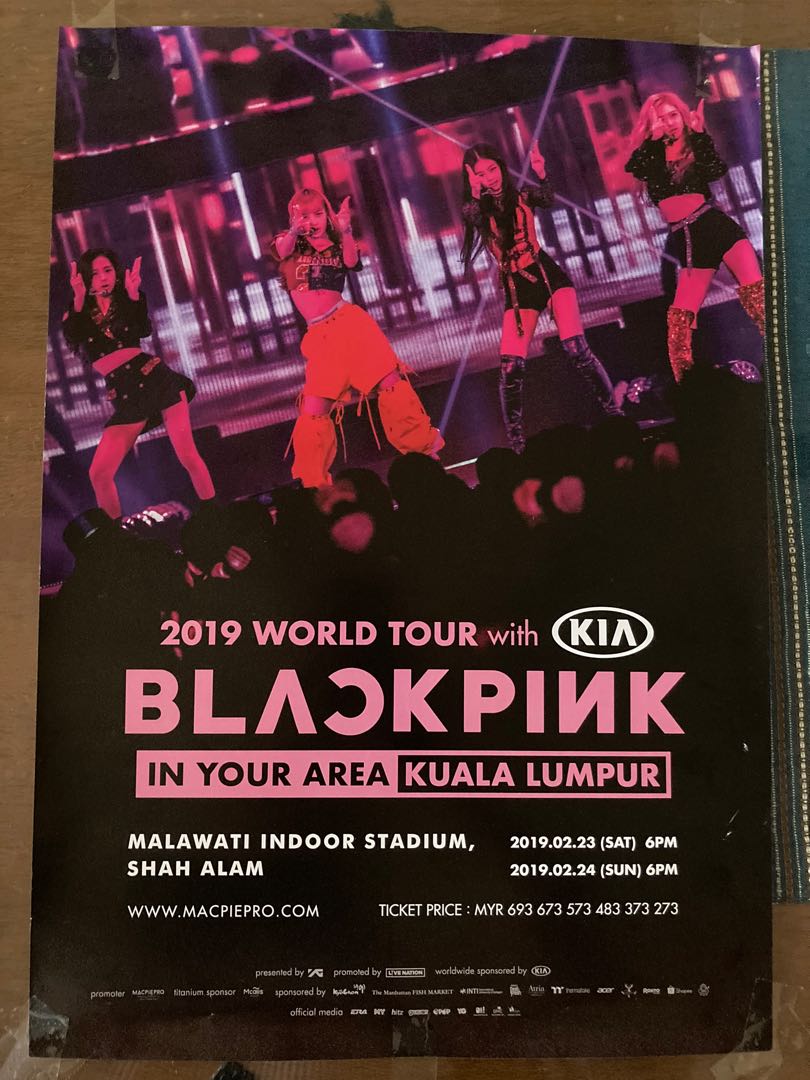 BLACKPINK 'In Your Area' Poster