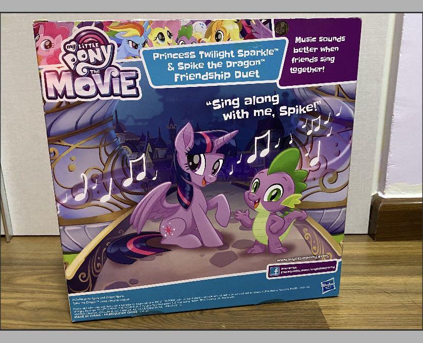 Princess twilight sparkle and cheap spike the dragon friendship duet