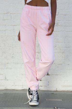 BNWOT pink rosa sweatpants brandy melville authentic Women s Fashion Bottoms Other Bottoms on Carousell