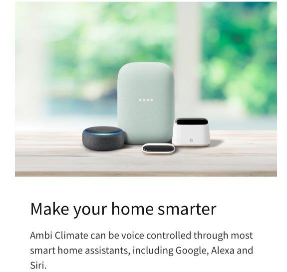 Ambi climate sale 2 google home