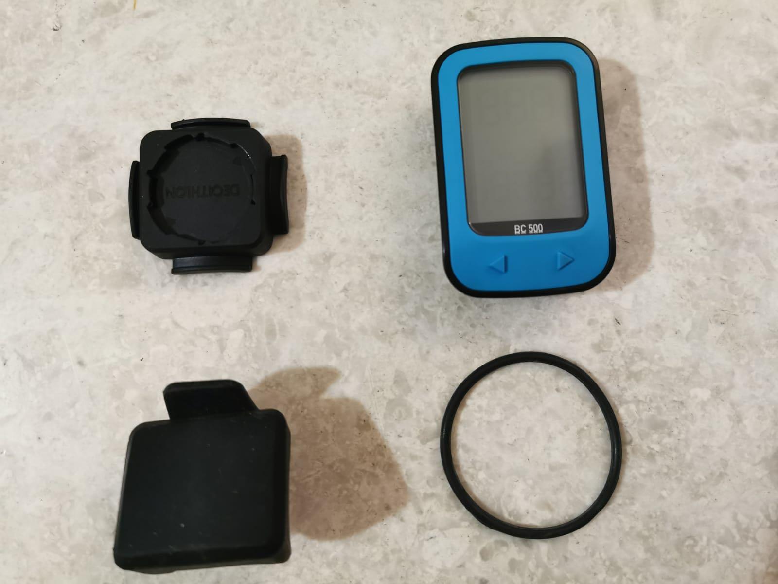 BTWIN 500 Wireless Cyclometer Black Blue