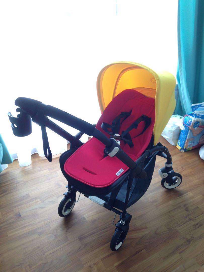 Bugaboo Bee 3 limited edition free original add on cup holder