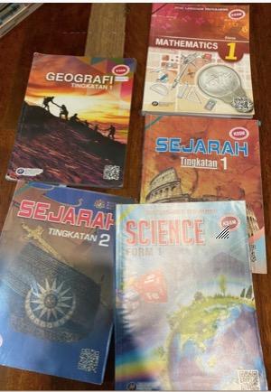 BUKU TEKS GEOGRAFI TINGKATAN 1 KSSM TEXTBOOK MATHEMATICS FORM 1 KSSM