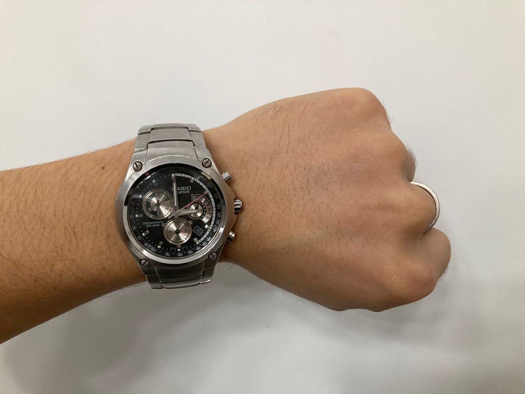 Casio EF-507D, 名牌, 手錶 - Carousell